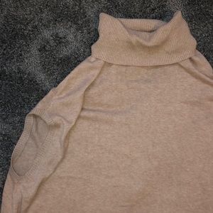 Bebe Turtleneck Poncho Medium